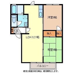 セフィーラ小島IIＡ棟の物件間取画像